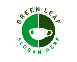 Herbal Teabag Cup  logo design