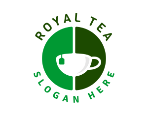 Herbal Teabag Cup  logo design