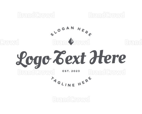 Hipster Shop Business Logo