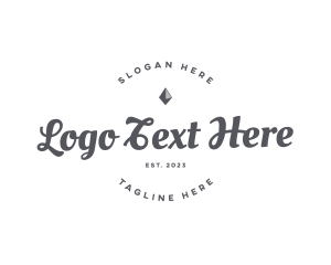 Hipster Shop Business  Logo