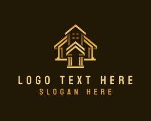 Premium House Roof Logo