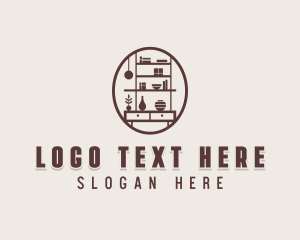 Shelves - Shelf Furniture Furnishing logo design