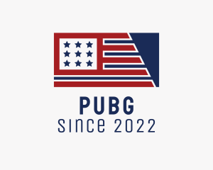Politician - Politics Veteran Flag logo design