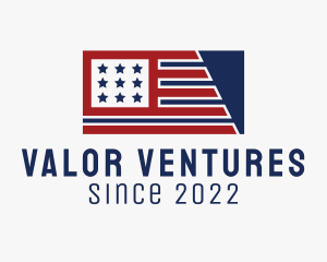 Veteran - Politics Veteran Flag logo design