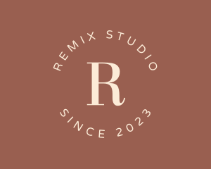 Retro Boutique Studio logo design