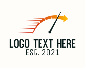 Speed - Fast Engine Speed Meter logo design