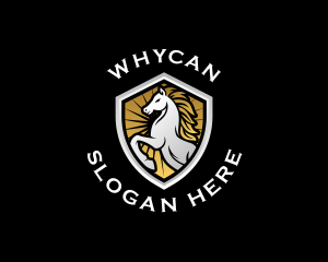 Vip - Premium Royal Horse logo design