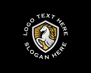 Premium Royal Horse Logo