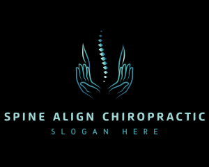 Chiropractor - Spine Therapy Clinic logo design