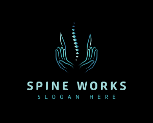 Spine - Spine Therapy Clinic logo design