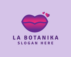 Beauty Heart Lips Logo