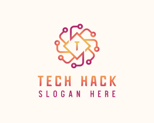 Hack - Cyber Application Program logo design