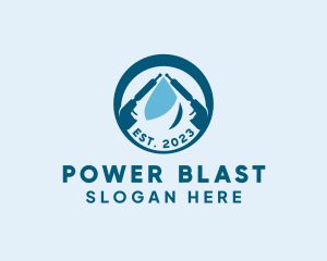 Power Wash Cleaning logo design