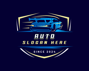 Shield Car Automotive logo design