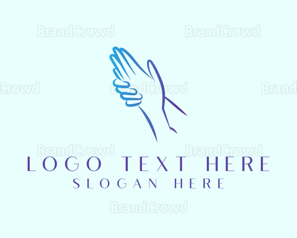 Hand Skincare Hygiene Logo