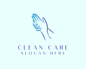 Hand Skincare Hygiene logo design