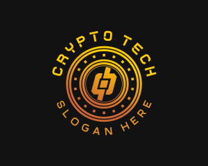 Crypto - Digital Crypto Coin logo design