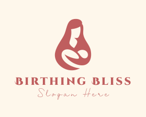Midwife - Mother Baby Maternity logo design