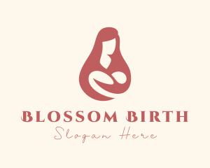 Obstetrics - Mother Baby Maternity logo design