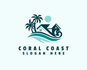 Beach House Property logo design