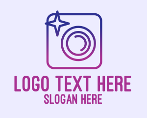 Snapshot - Camera Photography App logo design