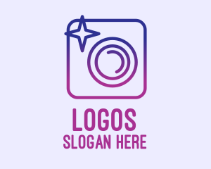 Mobile Application - Camera Photography App logo design