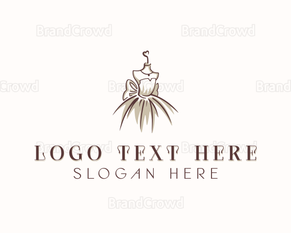 Stylish Fashion Gown Logo