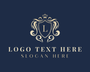 Crown - Luxury Crown Hotel logo design