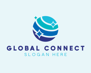 International - Globe Tech Company logo design
