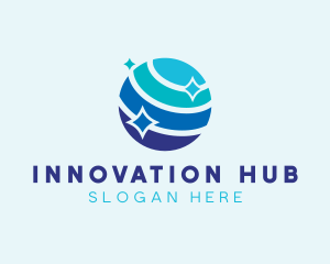 Globe Tech Company logo design