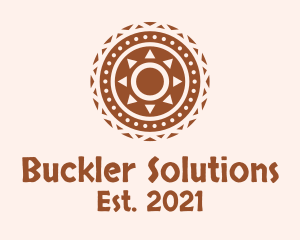 Buckler - Tribal Aztec Pattern logo design