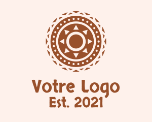 Civilization - Tribal Aztec Pattern logo design
