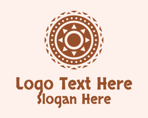 Tribal Aztec Pattern  Logo