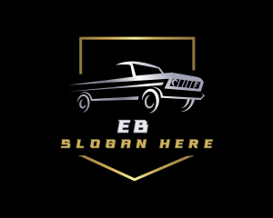 Gold - Pickup Car Detailing logo design