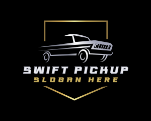 Pickup - Pickup Car Detailing logo design