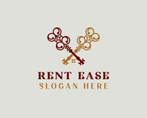 Residential Real Estate Key logo design