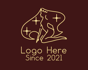 Labia - Minimalist Erotic Woman logo design