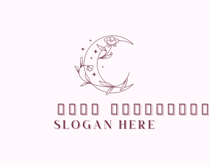 Florist - Moon Floral Studio logo design