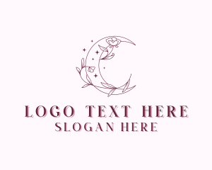 Wedding - Moon Floral Studio logo design