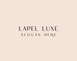 Simple Luxe Wordmark logo design