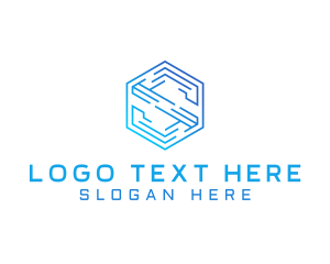 Hexagon - Generic Professional Letter S logo design