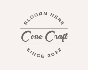 Fancy Cursive Business logo design