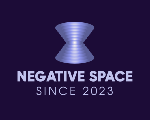 Astronomical Space Vortex logo design