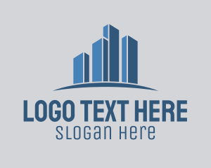 Skyline - Infrastructure Urban Cityscape logo design