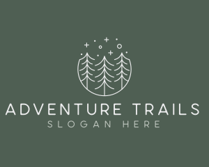 Tree Forest Adventure logo design