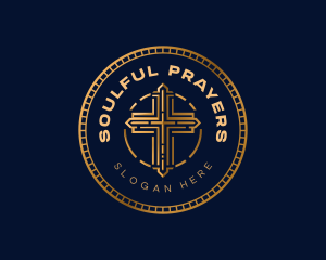 Holy Cross Church logo design