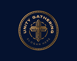 Congregation - Holy Cross Church logo design