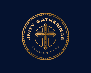 Congregation - Holy Cross Church logo design