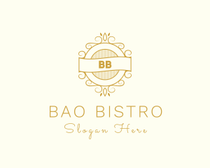 Ornate Bistro Pub Cafe logo design