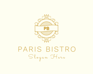 Ornate Bistro Pub Cafe logo design